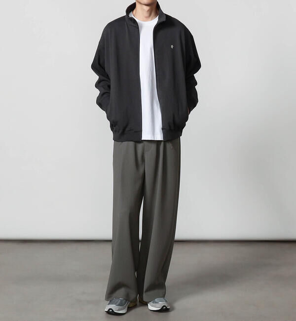 GYMPHLEX「Gymphlex | タック ワイドイージーパンツ MEN」|チノ|