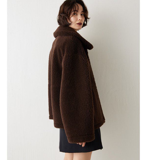 GEMINI「【GEMINI】ムートンブルゾンコート」|ブルゾン・スタジャン|