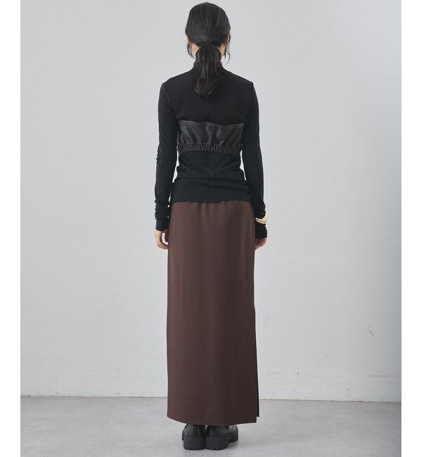  「ストレッチジャージスカート」|スカート|