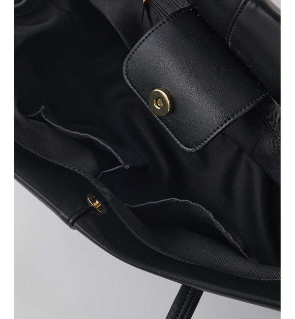 THE PAUSE「【THE PAUSE】フェイクレザーボストン」|トートバッグ|