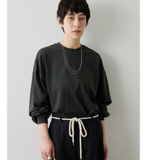 THE PAUSE「【THE PAUSE】バックロゴロンTEE」|Tシャツ・カットソー|