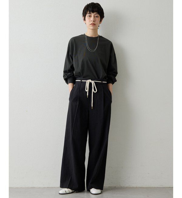 THE PAUSE「【THE PAUSE】バックロゴロンTEE」|Tシャツ・カットソー|