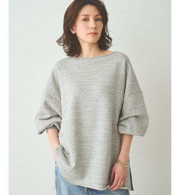  「リラックススウェットプルオーバー」|Tシャツ・カットソー|ライトグレー