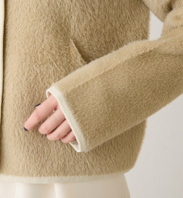  「ミニシャギーカーディガン」|ニット・セーター|