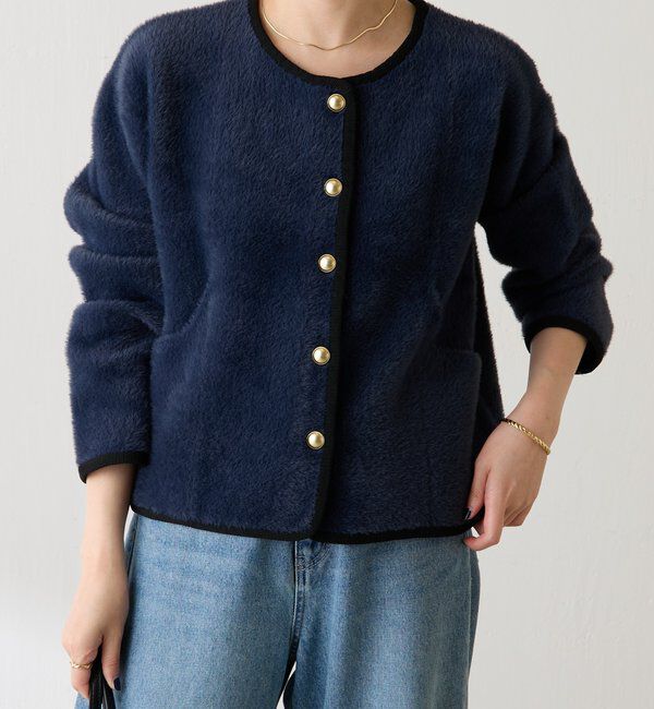  「ミニシャギーカーディガン」|ニット・セーター|