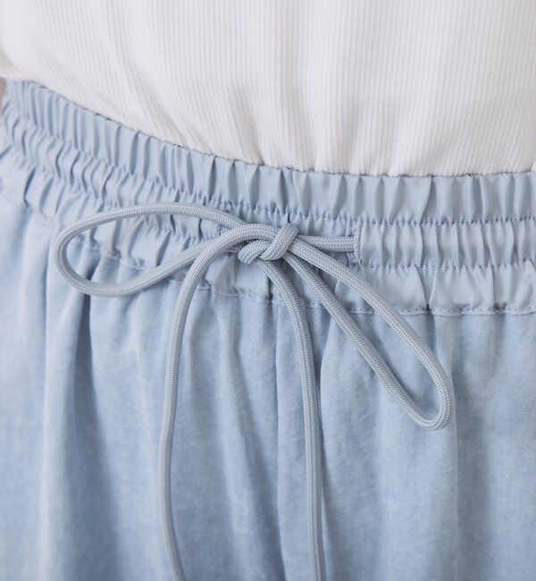  「【ウエスト調整可】ピーチイージーパンツ」|チノ|