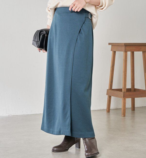  「サイドベルトタイトスカート」|スカート|