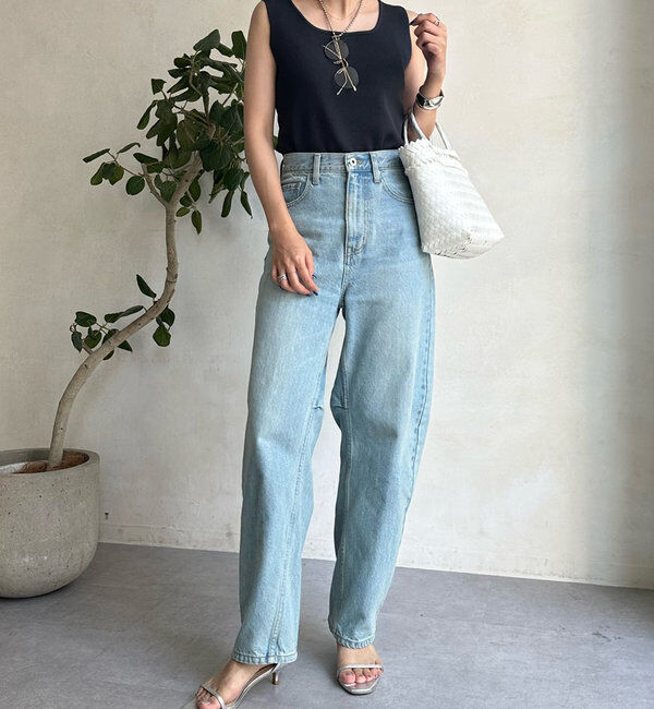  「スクエアニットタンク」|ニット・セーター|