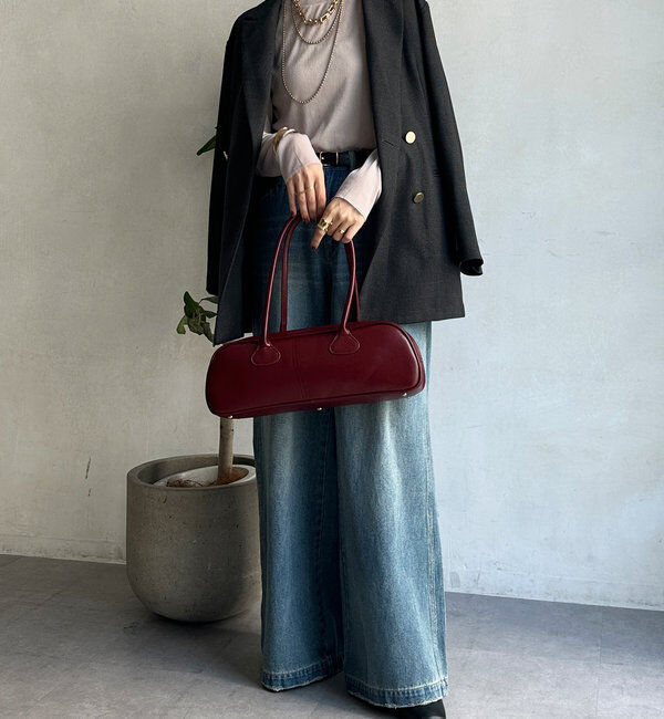  「【柔らかい着心地】袖シアーリブTEE」|Tシャツ・カットソー|