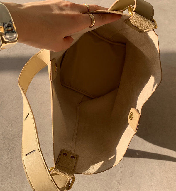  「【新色追加】シボフェイクレザーソフトホーボーバッグ」|トートバッグ|