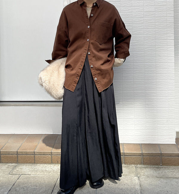  「パネルプリーツスカート」|スカート|