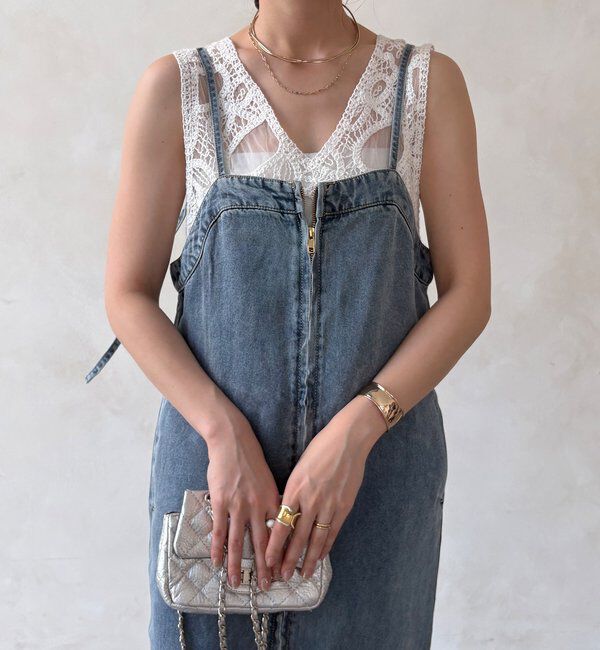  「リヨセルデニムジャンスカ」|ワンピース|