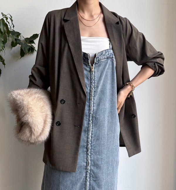  「リヨセルデニムジャンスカ」|ワンピース|