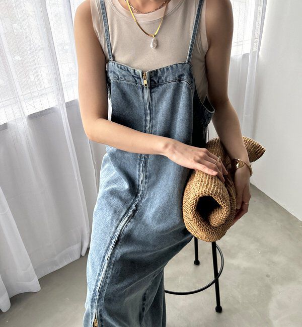  「リヨセルデニムジャンスカ」|ワンピース|