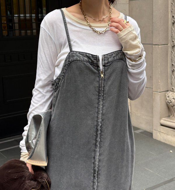  「リヨセルデニムジャンスカ」|ワンピース|