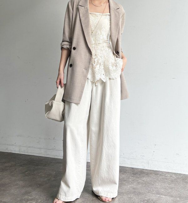  「スカラレースキャミ」|シャツ・ブラウス|