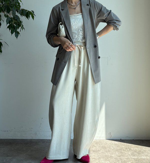  「スカラレースキャミ」|シャツ・ブラウス|