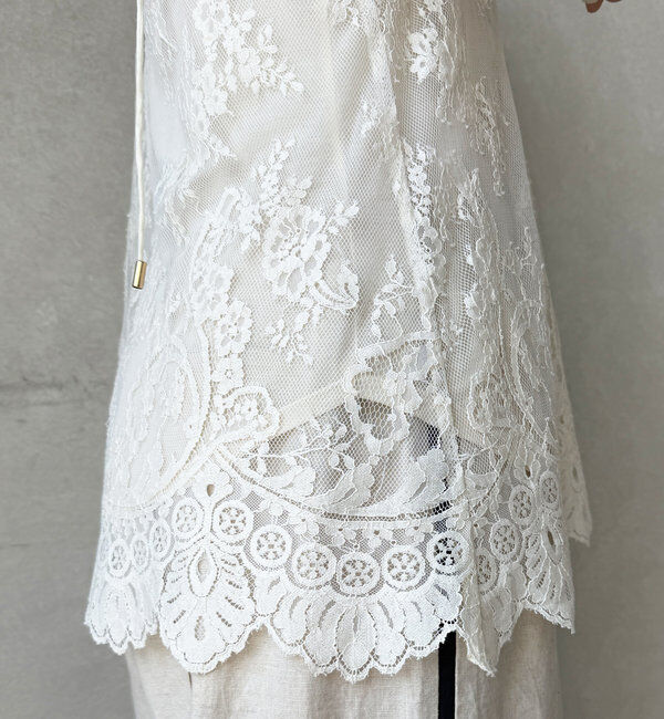  「スカラレースキャミ」|シャツ・ブラウス|