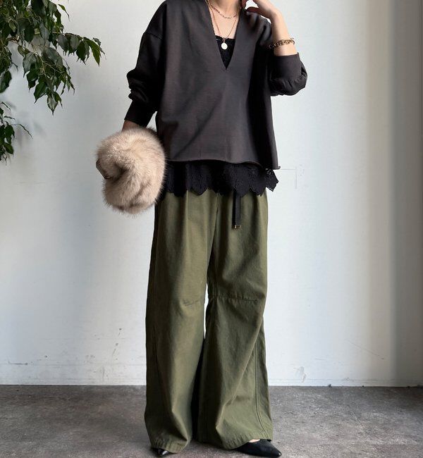  「スカラレースキャミ」|シャツ・ブラウス|