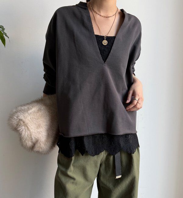  「スカラレースキャミ」|シャツ・ブラウス|