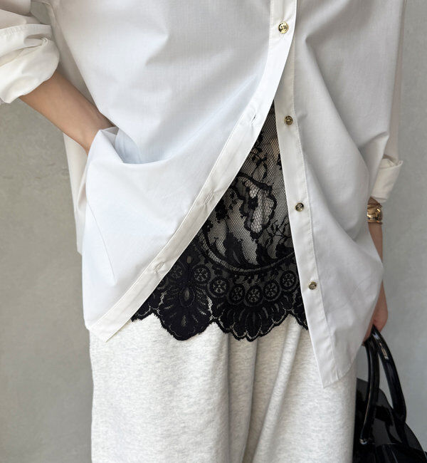  「スカラレースキャミ」|シャツ・ブラウス|