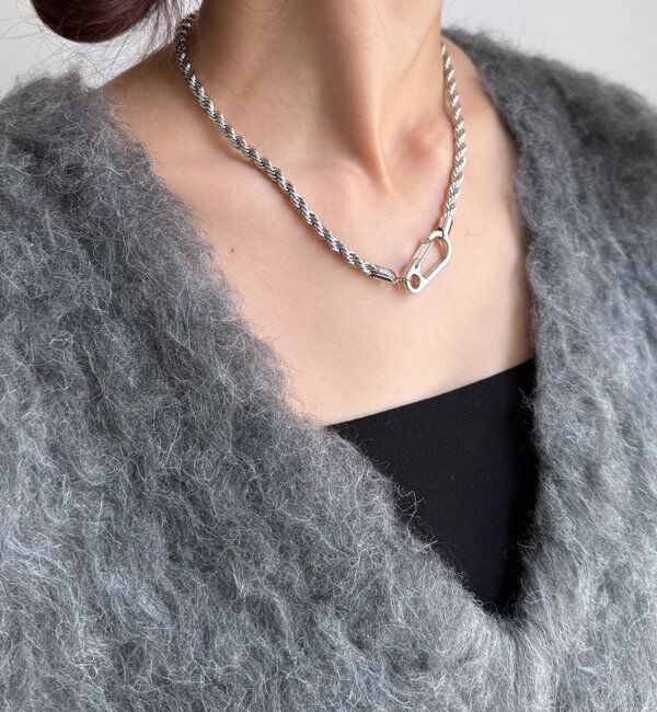  「フックパーツネックレス」|ネックレス|