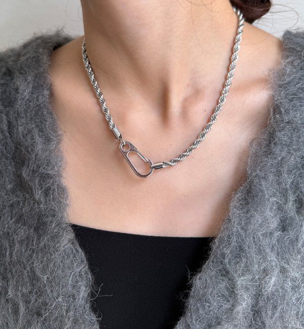  「フックパーツネックレス」|ネックレス|