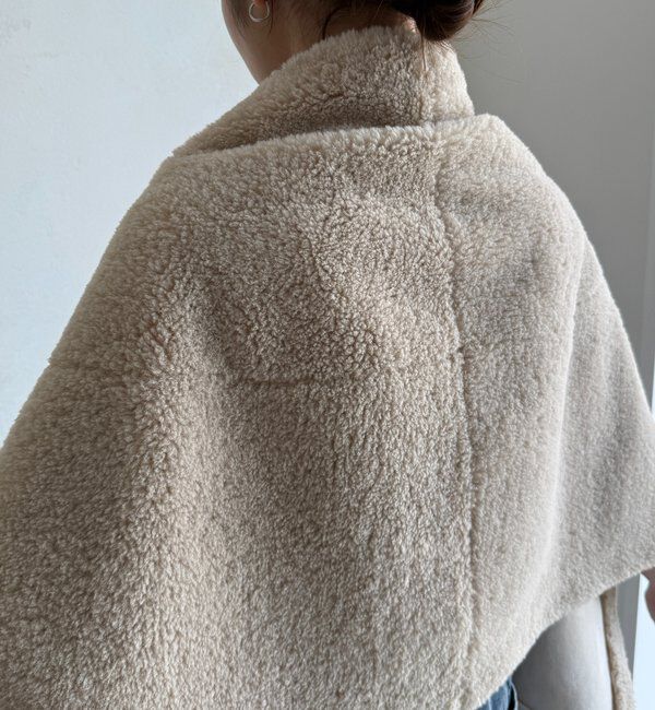  「ボアリバーシブルストール」|マフラー|