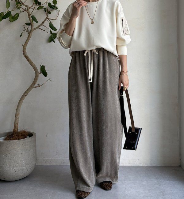  「【WEB限定】MA1ポケットプルオーバー＋タイトスカートセット」|スーツ|