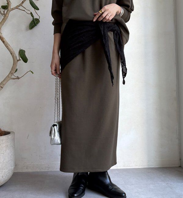  「【WEB限定】MA1ポケットプルオーバー＋タイトスカートセット」|スーツ|