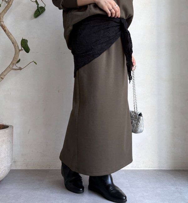  「【WEB限定】MA1ポケットプルオーバー＋タイトスカートセット」|スーツ|