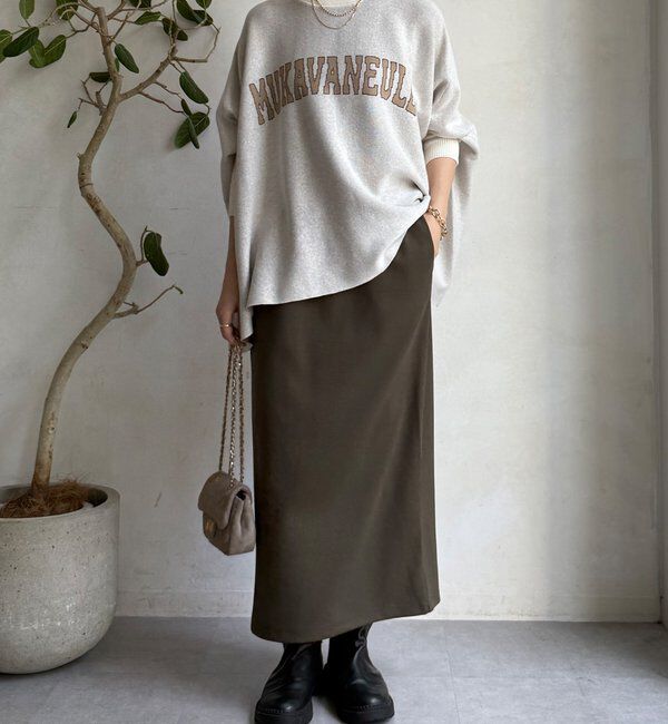  「【WEB限定】MA1ポケットプルオーバー＋タイトスカートセット」|スーツ|