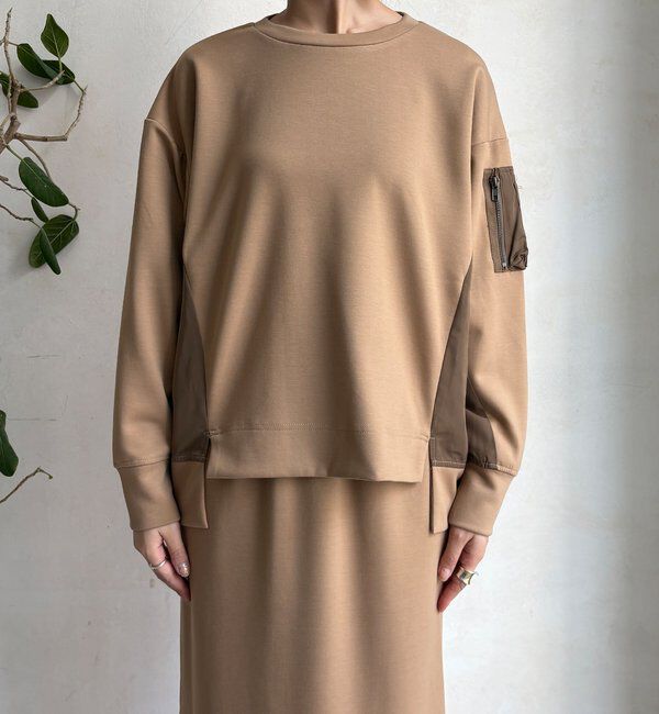  「【WEB限定】MA1ポケットプルオーバー＋タイトスカートセット」|スーツ|