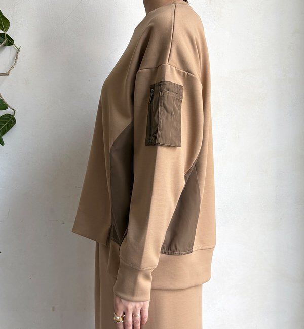  「【WEB限定】MA1ポケットプルオーバー＋タイトスカートセット」|スーツ|