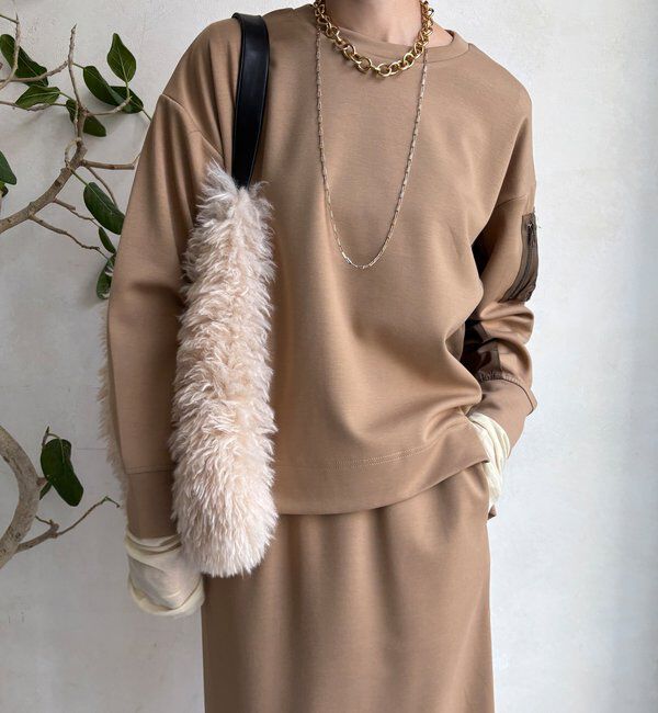  「【WEB限定】MA1ポケットプルオーバー＋タイトスカートセット」|スーツ|