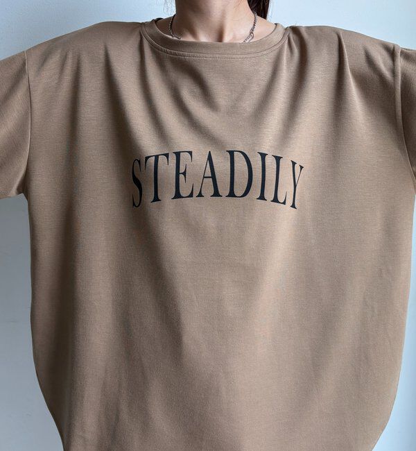  「前後ロゴポンチョプルオーバー」|Tシャツ・カットソー|