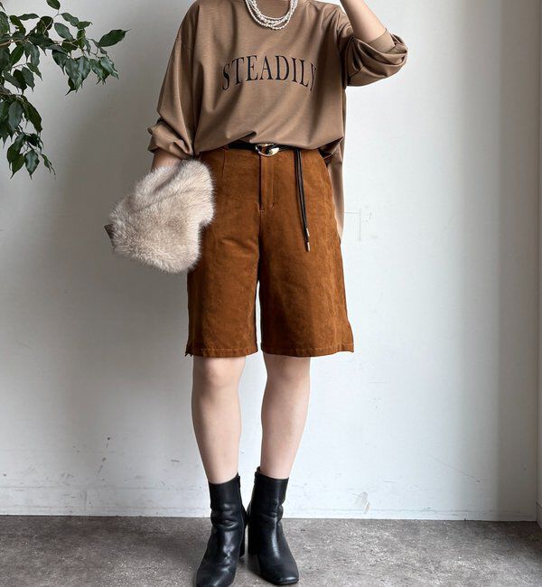  「前後ロゴポンチョプルオーバー」|Tシャツ・カットソー|