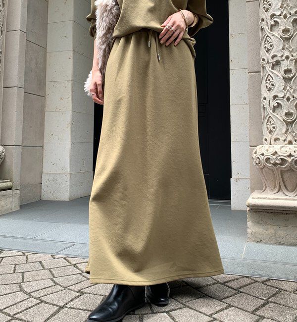  「セットアップドロストスカート」|スカート|