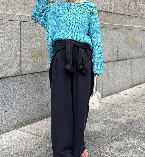  「ハンドメイドテープヤーンニット」|ニット・セーター|