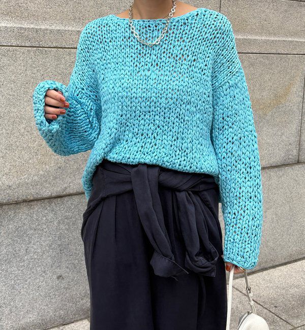  「ハンドメイドテープヤーンニット」|ニット・セーター|