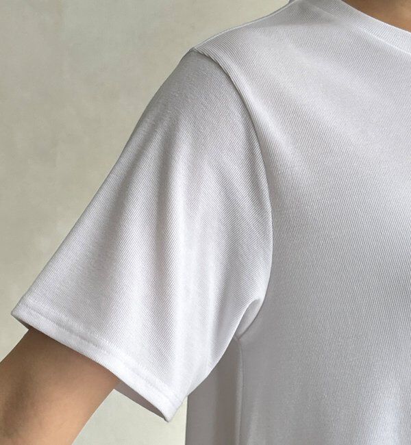  「【WEB限定】裾レース半袖トップス」|Tシャツ・カットソー|