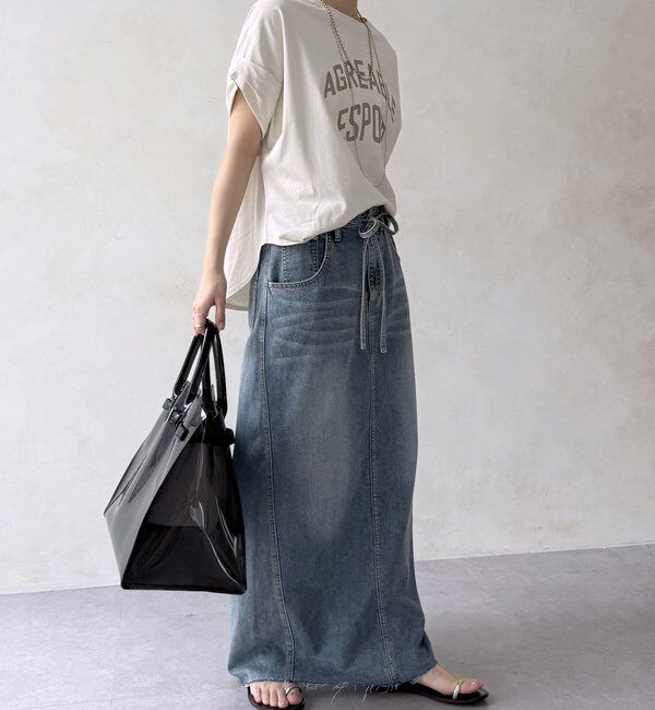  「【WEB限定】AGREABLEロゴTEE」|Tシャツ・カットソー|