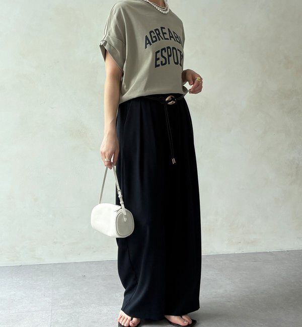  「【WEB限定】AGREABLEロゴTEE」|Tシャツ・カットソー|