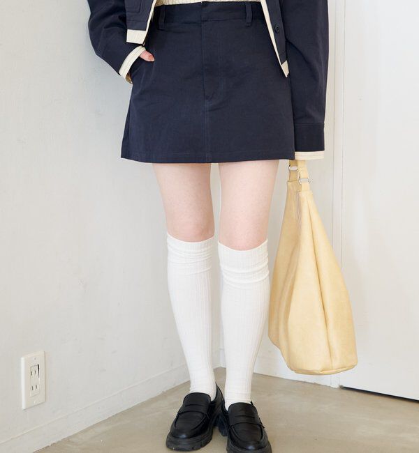  「【SETUP対応】レイヤードミニスカート」|スカート|