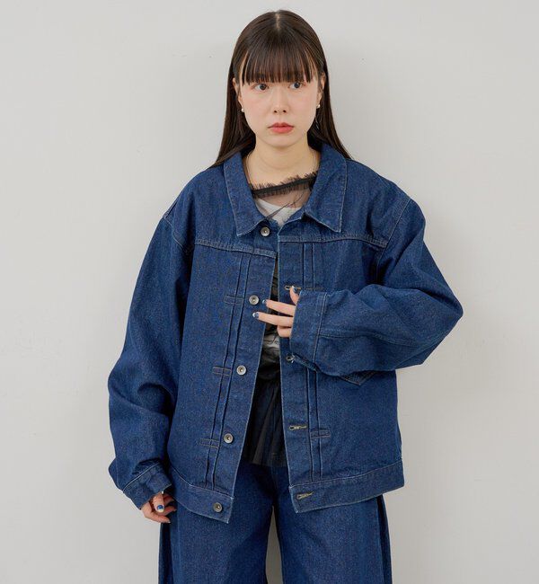  「【WHIMSIC/SETUP対応】TYPE-1 デニムジャケット」|デニムジャケット|