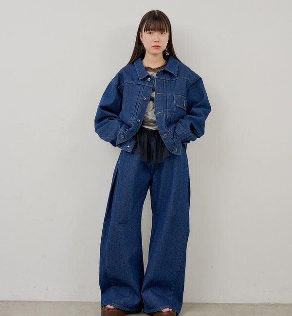 「【WHIMSIC/SETUP対応】TYPE-1 デニムジャケット」|デニムジャケット|