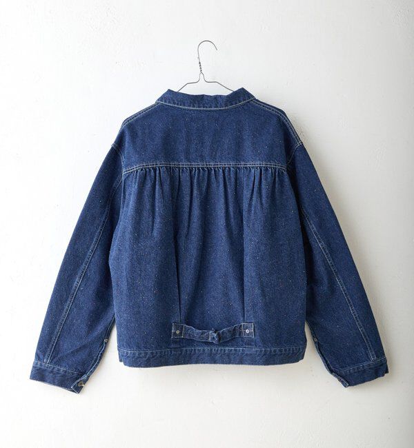  「【WHIMSIC】ネップデニムワークジャケット」|デニムジャケット|