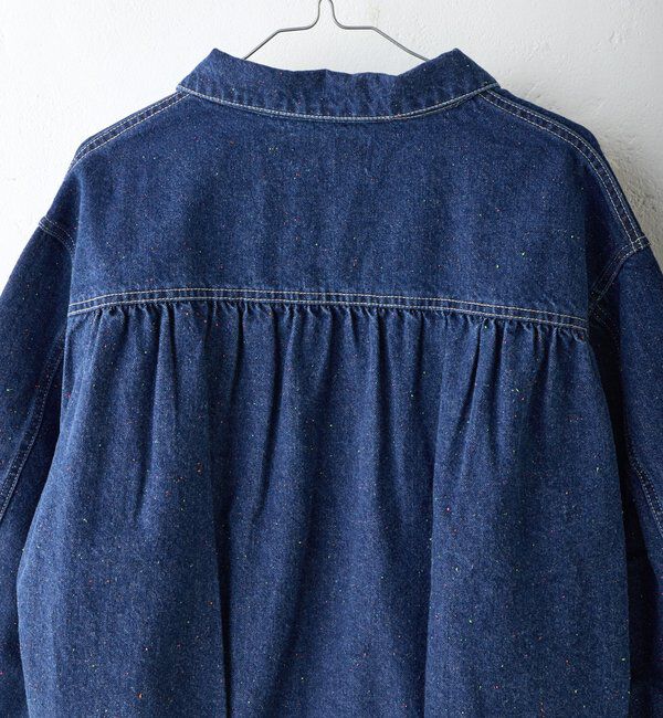  「【WHIMSIC】ネップデニムワークジャケット」|デニムジャケット|