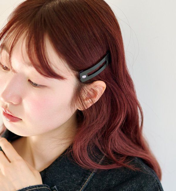  「【fiw./6色展開】カラバリヘアピン」|その他|ブラック