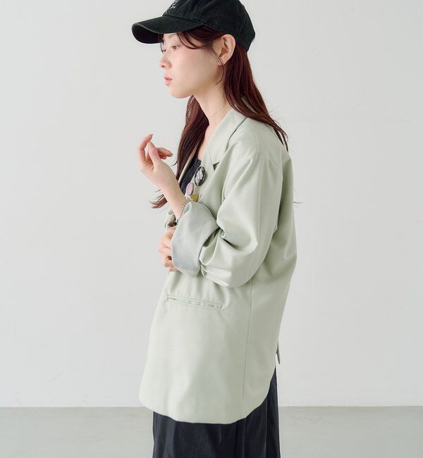  「【バッジ４点SET/ロングシーズン◎】バッジ付きジャケット」|テーラードジャケット|
